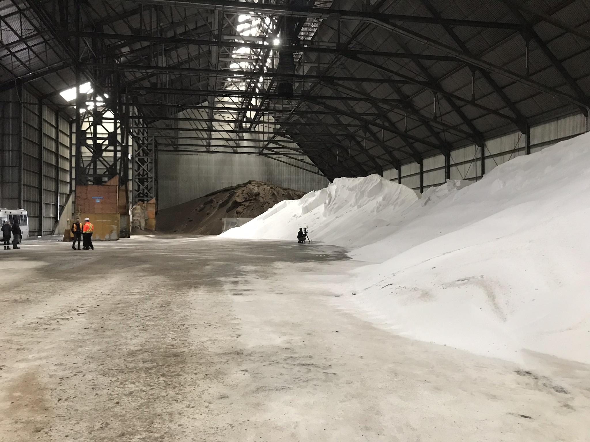 Entrepôt de sucre au Port de Montréal