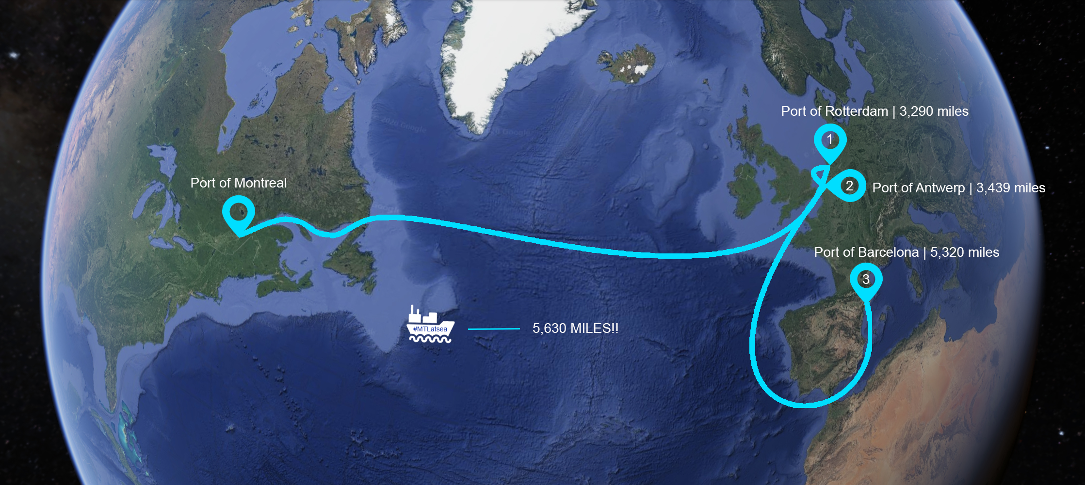  Depart map trajet