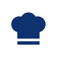 Espace traiteur avec équipement de cuisson Toque de chef