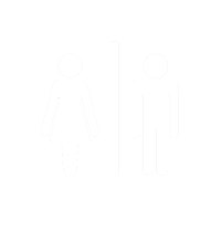 Restrooms on board restroom icon