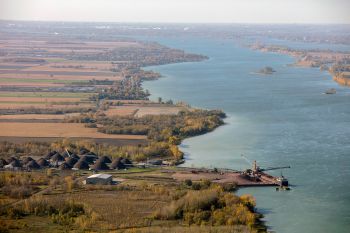 general photo aerien contrecoeur