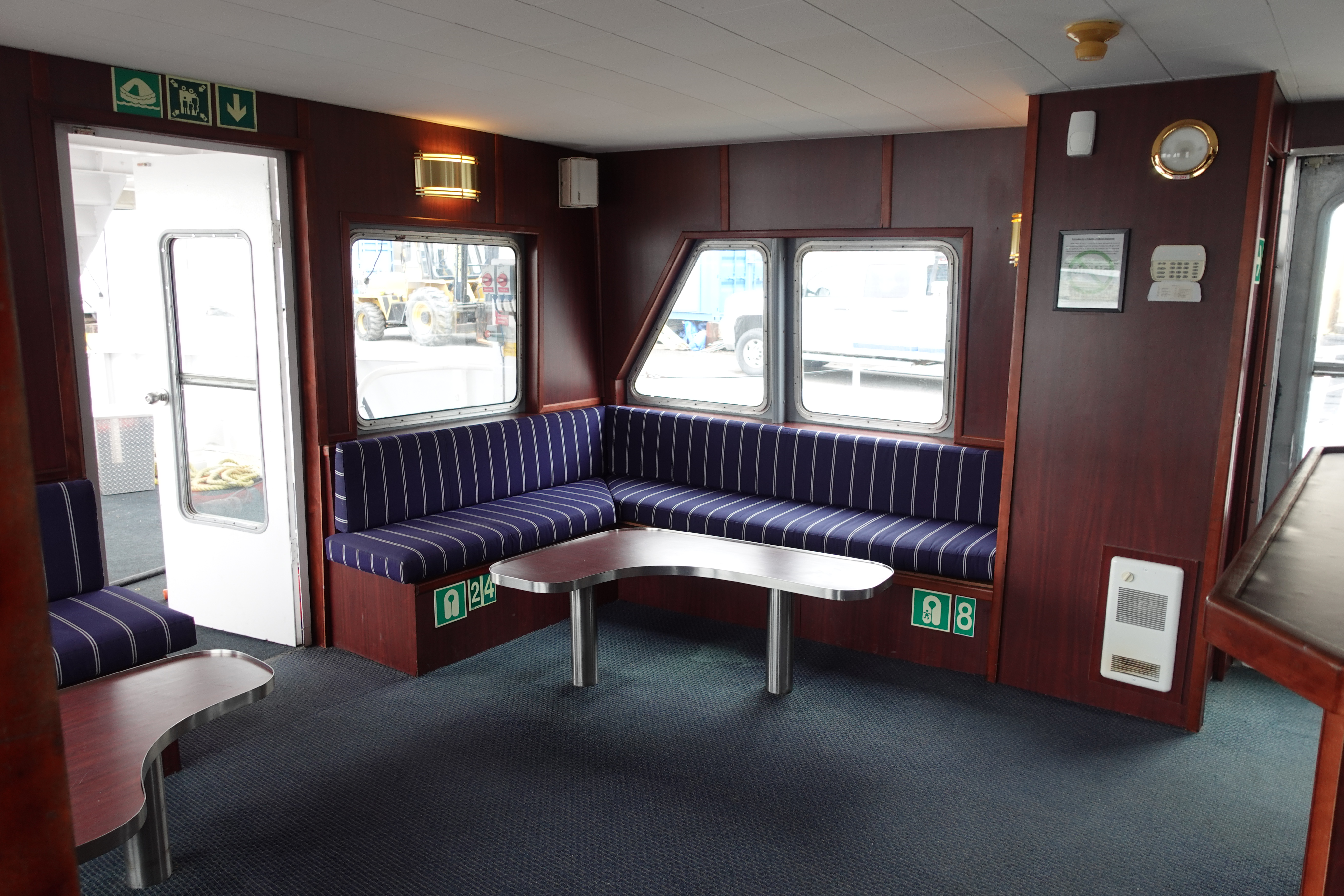 Interior view of the Maisonneuve ship