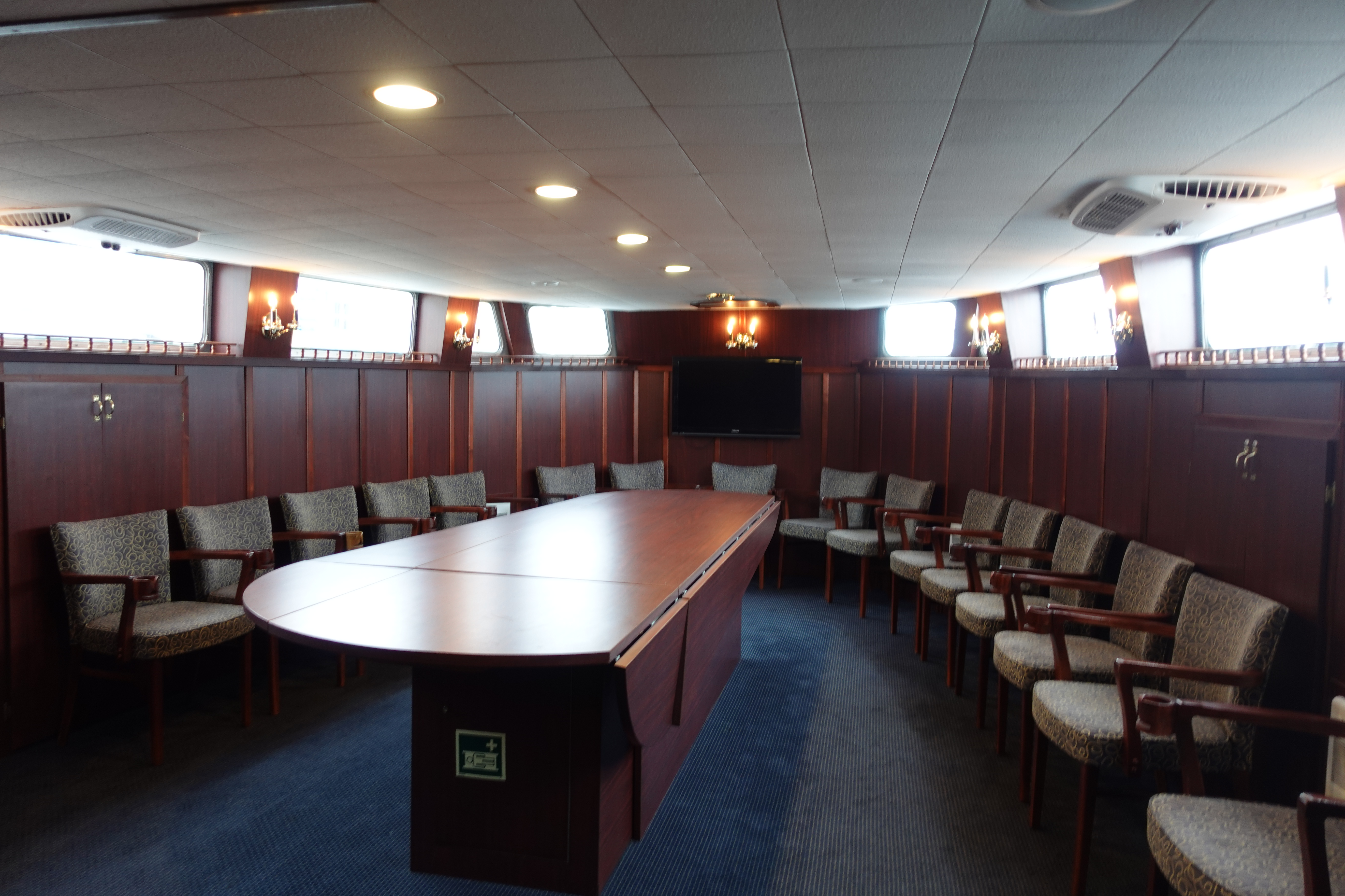 Interior view of the Maisonneuve ship