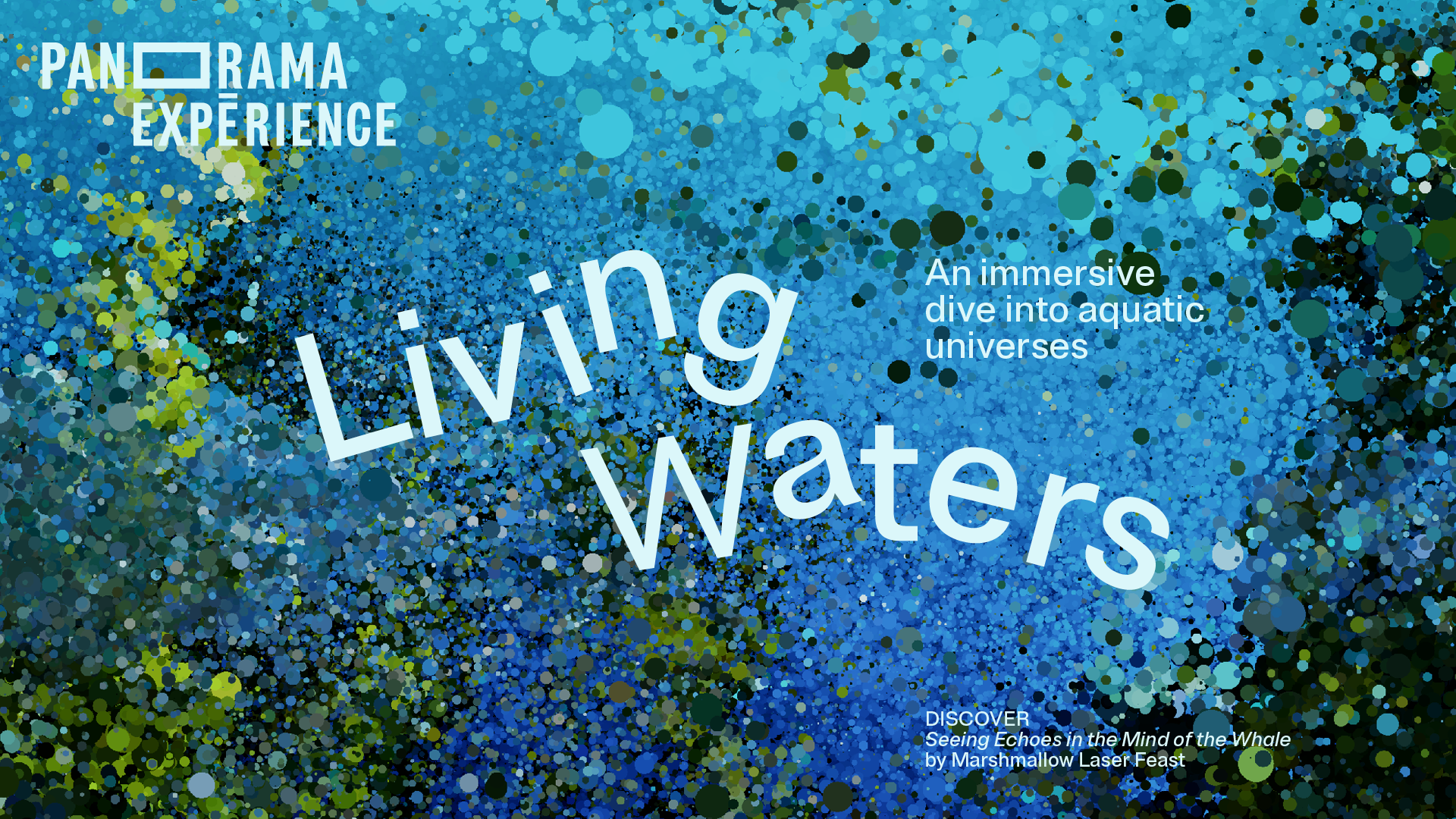 Visual of the Living Waters exhibition