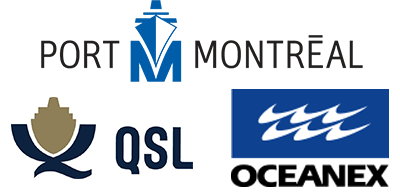 logo du Port de Montréal, QSL et Oceanex