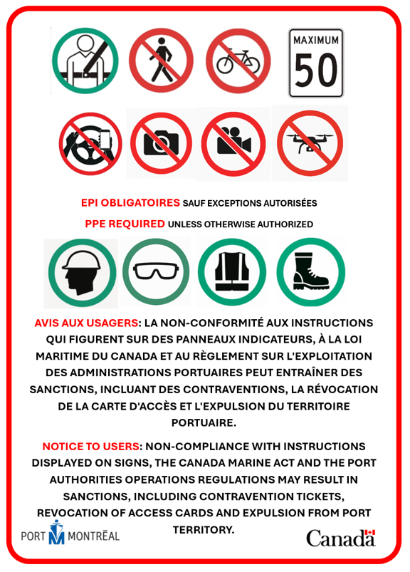 marchandises surete avis epi obligatoires en