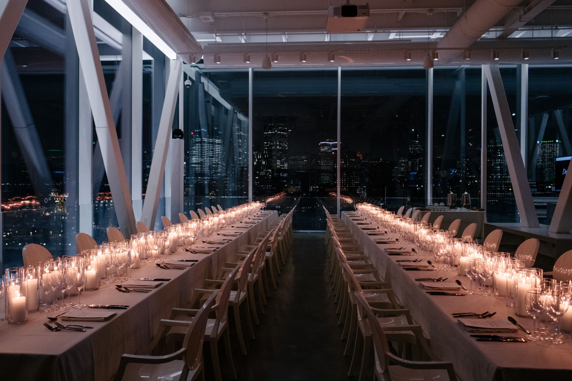salle événementielle à la Tour du Port de Montréal