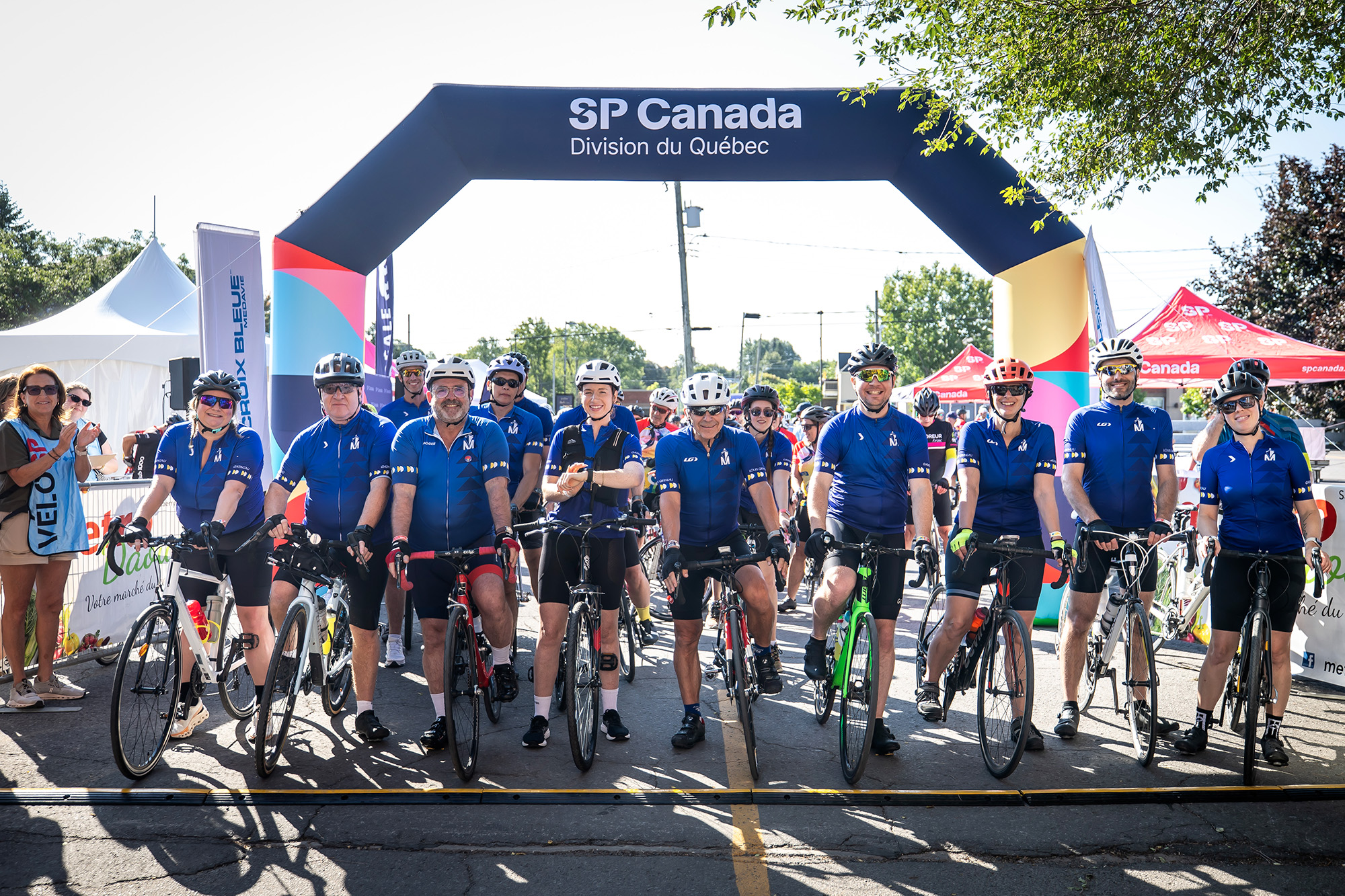 Équipe du Vélotour SP du Port de Montréal