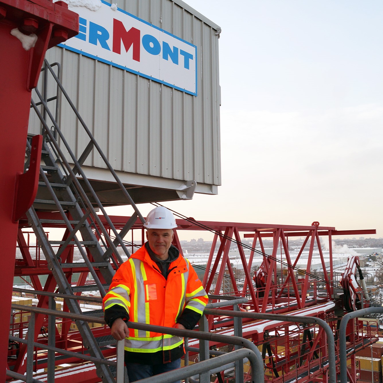 Sébastien Millette, gestionnaire des opérations de Termont, au Port de Montréal