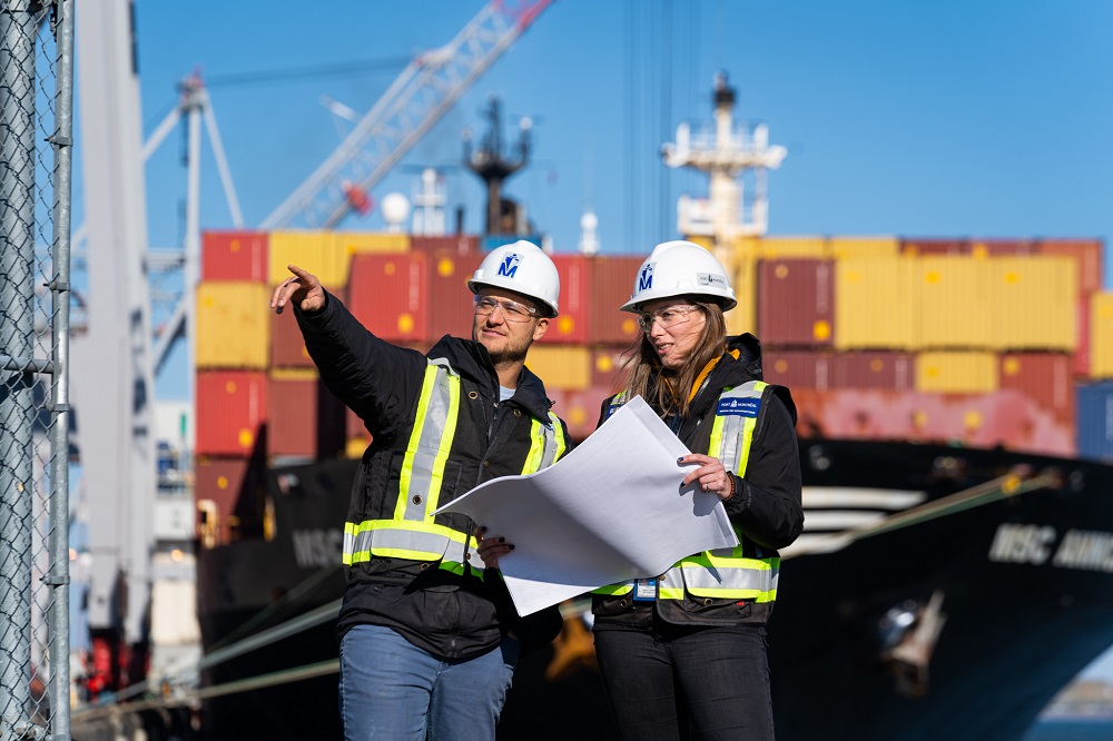 Employés sur un chantier