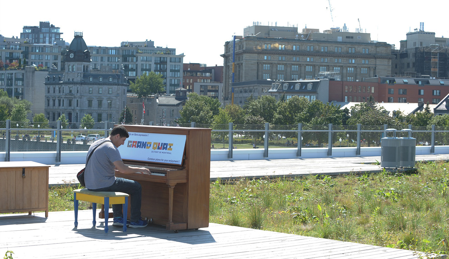 Port en ville - Piano